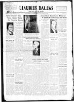 Liaudies Balsas = Peoples voice, November 18, 1937