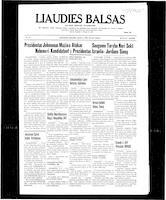 Liaudies Balsas = Peoples voice, April 5, 1968