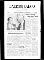 Liaudies Balsas = Peoples voice, September 1, 1950