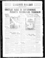 Liaudies Balsas = Peoples voice, April 12, 1940