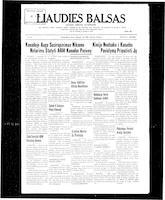 Liaudies Balsas = Peoples voice, March 28, 1969