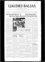 Liaudies Balsas = Peoples voice, August 31, 1951
