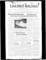 Liaudies Balsas = Peoples voice, November 28, 1947
