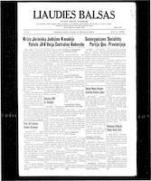 Liaudies Balsas = Peoples voice, November 22, 1963