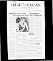Liaudies Balsas = Peoples voice, January 20, 1956