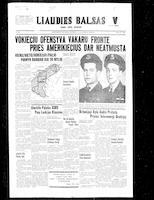Liaudies Balsas = Peoples voice, December 22, 1944