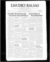 Liaudies Balsas = Peoples voice, November 30, 1962
