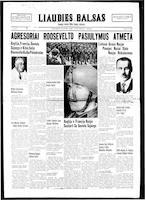 Liaudies Balsas = Peoples voice, April 18, 1939