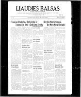 Liaudies Balsas = Peoples voice, May 24, 1968