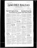 Liaudies Balsas = Peoples voice, October 30, 1970