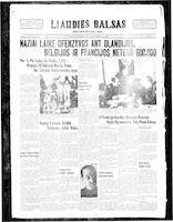 Liaudies Balsas = Peoples voice, June 4, 1940
