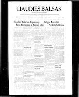 Liaudies Balsas = Peoples voice, January 20, 1961