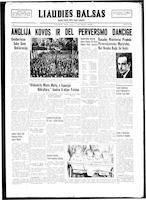 Liaudies Balsas = Peoples voice, July 11, 1939