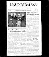 Liaudies Balsas = Peoples voice, October 14, 1955