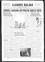 Liaudies Balsas = Peoples voice, June 30, 1939