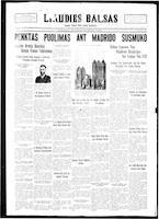 Liaudies Balsas = Peoples voice, March 25, 1937