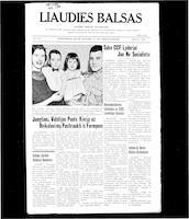 Liaudies Balsas = Peoples voice, January 27, 1956