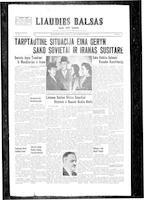 Liaudies Balsas = Peoples voice, March 29, 1946