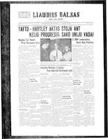 Liaudies Balsas = Peoples voice, September 5, 1947