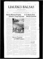 Liaudies Balsas = Peoples voice, August 5, 1949