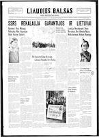 Liaudies Balsas = Peoples voice, May 2, 1939