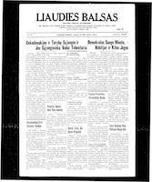 Liaudies Balsas = Peoples voice, August 30, 1968
