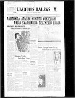 Liaudies Balsas = Peoples voice, March 10, 1944