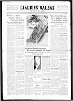 Liaudies Balsas = Peoples voice, September 30, 1937