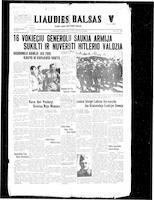 Liaudies Balsas = Peoples voice, July 28, 1944