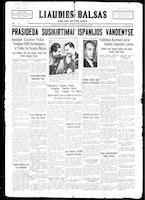 Liaudies Balsas = Peoples voice, January 7, 1937