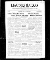 Liaudies Balsas = Peoples voice, March 22, 1968