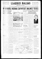 Liaudies Balsas = Peoples voice, April 14, 1939