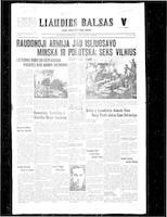 Liaudies Balsas = Peoples voice, July 7, 1944