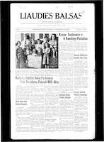 Liaudies Balsas = Peoples voice, October 28, 1949