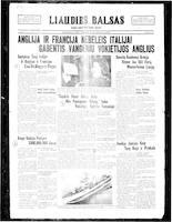 Liaudies Balsas = Peoples voice, February 23, 1940