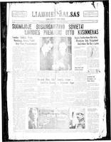 Liaudies Balsas = Peoples voice, December 5, 1939