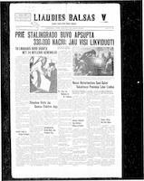 Liaudies Balsas = Peoples voice, February 5, 1943