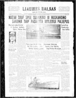 Liaudies Balsas = Peoples voice, December 19, 1939