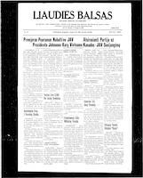 Liaudies Balsas = Peoples voice, August 26, 1966