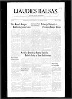 Liaudies Balsas = Peoples voice, March 24, 1950