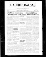 Liaudies Balsas = Peoples voice, March 25, 1966