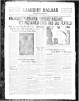 Liaudies Balsas = Peoples voice, July 12, 1940
