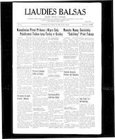 Liaudies Balsas = Peoples voice, March 20, 1964