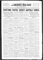Liaudies Balsas = Peoples voice, January 28, 1937