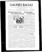 Liaudies Balsas = Peoples voice, October 27, 1961