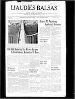 Liaudies Balsas = Peoples voice, April 15, 1955