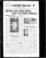 Liaudies Balsas = Peoples voice, November 20, 1942