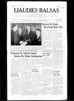 Liaudies Balsas = Peoples voice, May 9, 1952