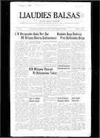 Liaudies Balsas = Peoples voice, August 3, 1951