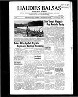 Liaudies Balsas = Peoples voice, October 31, 1958